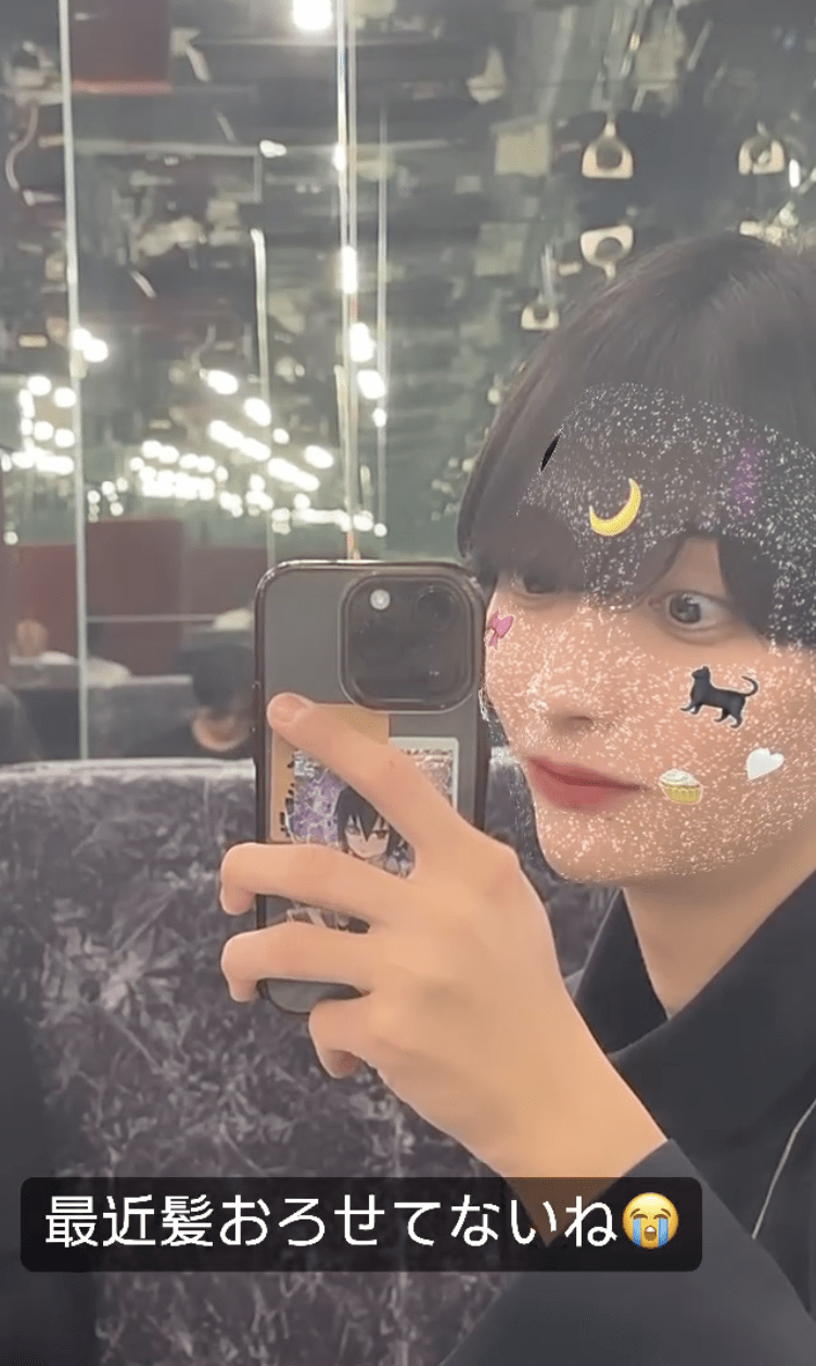 【鳳城麗夜】髪上げた方が調子良いから…