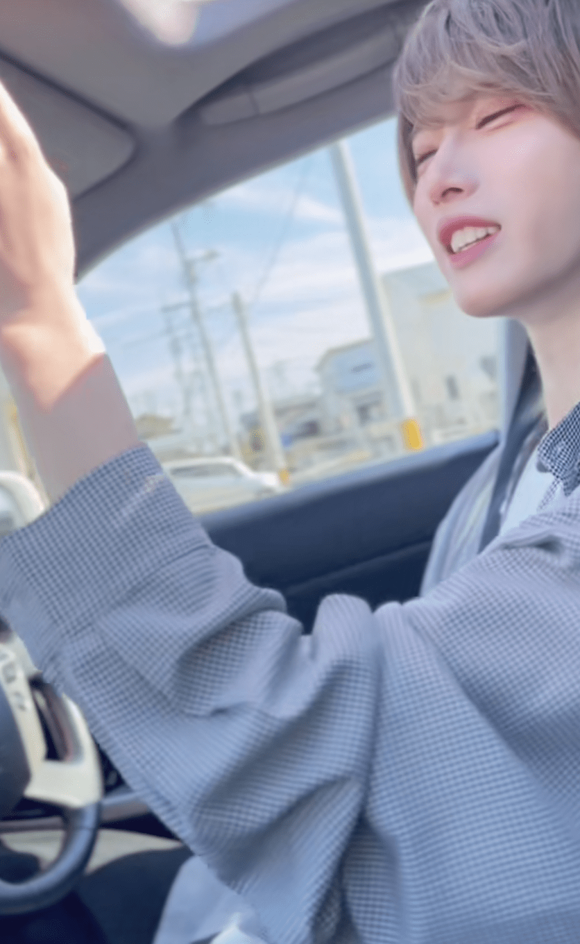 【おたくん】久しぶりいいい✌🏻 #ドライブ #襟足 #fyp